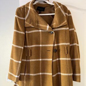 Ann Taylor Factory Wool Blend Belted Coat